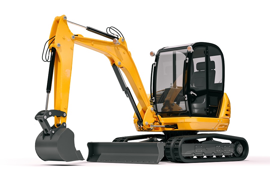 Tracked digger for hire